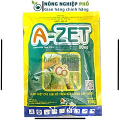 Thuốc trừ cỏ dại cho ngô A-zet 80wp Multiagro gói 100g, Chế phẩm trừ cỏ thế hệ mới nội hấp, đậm đặc di.ệt sạch tận rễ cỏ