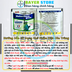[Combo 50 + TẶNG 5] REGENT NOKORTHOM (gói 1.6gr) Nguyên Liệu Nhập - Chế phẩm diệt côn trùng đa năng NOKORTHOM diệt sạch kiến, gián, bọ chét, mạc gà, sâ.u kháng