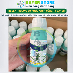 [SỈ COMBO 2 CHAI] REGENT 800WG Bayer DẠNG NƯỚC XANH - Chế phẩm diệt côn trùng đa năng d.iệt sạch Kiến, Gián, Bọ Chét, Mạc Gà, Rầy, Rệp, Bọ Tr.ĩ, Sâ.u Kh.áng