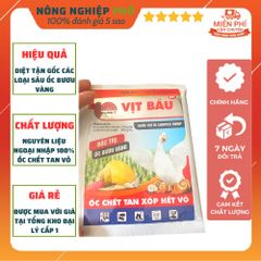 Thuốc Diệt Tất Cả Các Loại Ốc Sên, Ốc Bươu Vàng Hại Các Loại Hoa, Rau, Cây Trồng - Siêu Diệt Ốc Hiệu Quả Diệt Tận Gốc Ốc