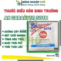 Phân bón lá dạng viên sủi GA3 Multiagro của Mỹ giúp thúc đẩy ra đọt, bông lớn, trái to-Viên sủi ga3 điều hòa sinh trưởng