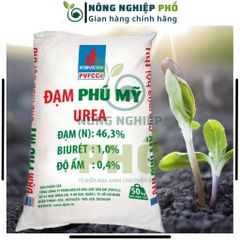Phân Đạm Ure Phú Mỹ Chuyên Rau Màu Hoa Cây Cảnh Túi 500G - Cung Cấp Đạm Cho Cây Trồng Kích Chồi, Lá Và Giúp Lá Xanh Mượt