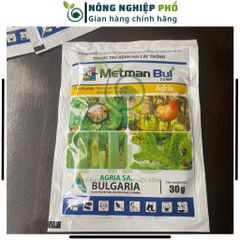 Chế Phẩm Phòng, Trị Nấm Bệnh Cao Cấp MetmanBul 72WP Multiagro Nhập Khẩu Bulgari Đặc Trị Các Bệnh Trên Cây Kiểng,Hoa,Cây