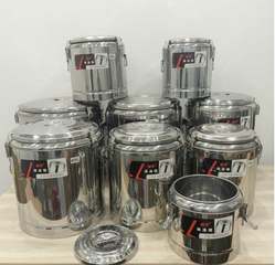Bình ủ nhiệt inox cao cấp 10-90L có vòi rót - Giữ nóng lâu, dụng cụ nhà bếp tiện lợi cho mọi gia đình (TV302)