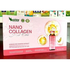 Nano Collagen VShine bổ sung collagen hỗ trợ căng bóng,Cấp ẩm cho da (10lọ)