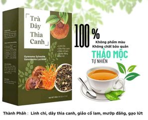 ( MUA 2 TẶNG 1) Trà Sâm Dây Thìa Canh Mộc Tâm - Sản Phẩm Hỗ Trợ Kiểm Soát Đường Huyết Cho Người Tiểu Đường Và Người Lớn Tuổi