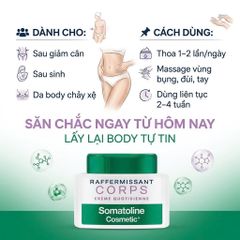 Kem Dưỡng Giảm Mỡ, Nâng Cơ, Săn Chắc Da Somatoline Cosmetic Raffermissant Corps Crème Quotidienne 300ml