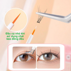 Keo Dán Mi Giả XIXI 8ml - Trong Suốt Khô Nhanh Bám Chắc Không Kích Ứng Cho Mắt