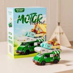 Đồ Chơi Lắp Ráp Cửa Hàng Tiện Lợi Mini DIY – Đồ Chơi Xếp Hình Nhà Cửa Hàng Cho Bé 6+