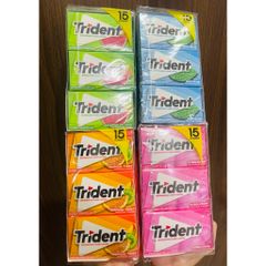 Kẹo Singum Trident  - Mỹ - Lốc (15 count x 14 Sticks) thơm miệng