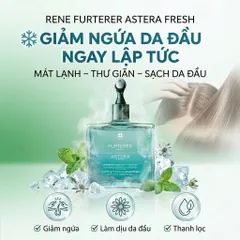 Tinh Chất Chống kích ứng Da Đầu Rene Furterer Astera Fresh - Giảm Ngứa, Kích Ứng, Tưới Mát, Chiết Xuất Tự Nhiên 50ml