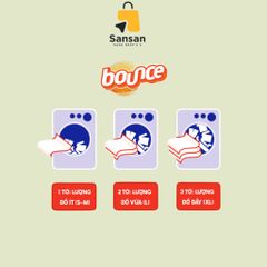 Giấy thơm quần áo Bounce Sheets Outdoor Fresh 400 tờ - Nội địa Mỹ
