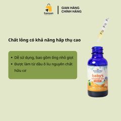 TPBVSK Vitamin D3 Nordic Naturals Baby's vitamin D3 dành cho bé sơ sinh 22,5ml - Nhập khẩu, xách tay