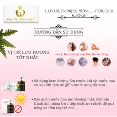 Nước Hoa Nữ Cao Cấp LUXUR EMPRESS Euro Viet Perfumery 50ml - MẪU MỚI