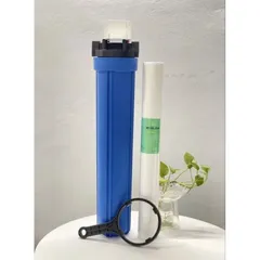 Cốc lọc thô đầu nguồn 20inh đủ bộ (Cốc trong hoặc đục)