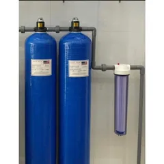 Cột lọc thô Composite 1054 full vật liệu lọc van 3 ngã