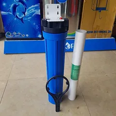 Cốc lọc thô đầu nguồn 20inh đủ bộ (Cốc trong hoặc đục)