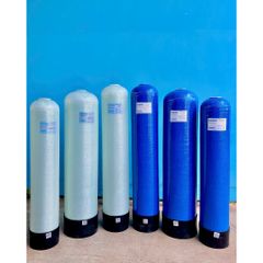 Combo Bộ Vỏ Cột Composite Màu Xanh 1354 + Van 3 Cửa Φ27, Φ34.