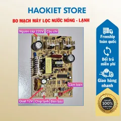 Boar mạch chip đơn máy lọc nước nóng lạnh Sunhouse -  Hàng chính hãng có cầu chì.
