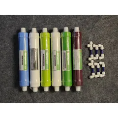 Combo bộ 6 lõi tạo khoáng Kangaroo - Tạo độ kiềm cho nước, cân bằng PH (Hàng chính hãng)