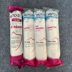 Trọn bộ Combo 4 lõi khoáng Mutosi 5678 - Dùng thay thế cho máy lọc RO