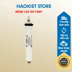 Màng lọc RO FAMY 75g chuyên dụng cho nước nhiễm mặn - Màu trắng