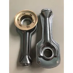 Bộ điếu inox, sen đồng 43-78mm 2 cặp (gồm 2 chén đồng và 2 điếu inox)