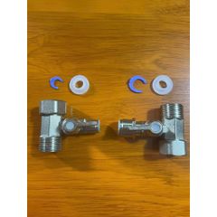 Van Inox chia nước đầu nguồn máy lọc nước dây Φ6, Φ10 - Khẩu khóa chia nước đầu nguồn.