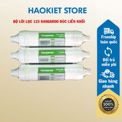 Bộ lõi lọc 123 Kangaroo đúc liền khối (hàng chính hãng) dùng cho model KG10A4VTU; KG100HK...