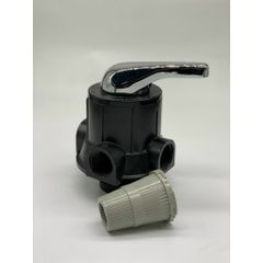 Van 3 ngã Φ27 dùng cho cột lọc thô Composite, Inox (kèm lưới van)