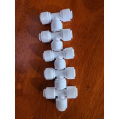 Combo 5 T Nối Nhanh Dây 6 mm - dùng trong máy lọc nước