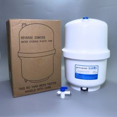 Bình áp nhựa Karofi 3.2G siêu bền dùng cho máy lọc nước RO (1 bình áp + 1 van)