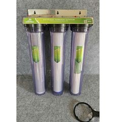 Bộ 3 Cấp Lọc Thô Đầu Nguồn 20 Inch ren Φ27 Chính Hãng - Lọc Tổng Đầu Nguồn, Chung Cư.