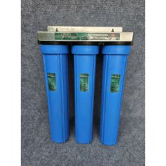 Bộ 3 Cấp Lọc Thô Đầu Nguồn 20 Inch ren Φ27 Chính Hãng - Lọc Tổng Đầu Nguồn, Chung Cư.