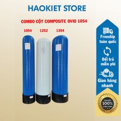Combo Cột Composite OVIO Màu Xanh1252,1354 + van 3 cửa Φ27, Φ34.