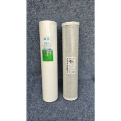 Lõi béo Aqua Hàn Quốc 1 micron dùng cho cột Bigblue 20 inch dùng cho lọc đầu nguồn.