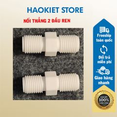 Nối thẳng 2 đầu ren Φ13mm, Φ21mm, Φ27mm (2 cái)