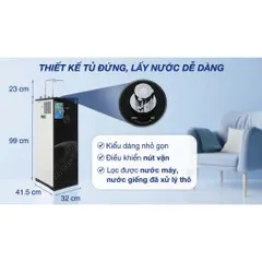 Máy lọc nước RO nóng nguội lạnh Karofi KAD-X60 10 lõi, 2 vòi 3 chế độ, Bảo hành 36 tháng