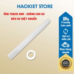Ống thạch anh, zoăng cao su, đèn UV diệt khuẩn 21W - 29W