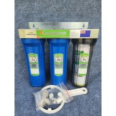 Thiết bị lọc nước Ro Kangaroo 3 lõi lọc thô 10inch (kèm phụ kiện)