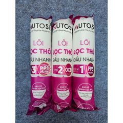 Bộ lõi lọc Đúc 123 Mutosi- Bộ 3 lõi lọc thô đúc nguyên khối nối nhanh