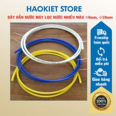 Dây dẫn nước của máy lọc nước nhiều màu ống Φ6mm, Φ10mm (8m)