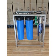 Thiết bị lọc tổng công nghệ siêu lọc UF (PVDF) - Màng UF có thể tháo rời súc rữa theo định kỳ.