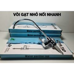 Vòi đôi 2 đường nước máy lọc nước - khoáng tinh khiết.