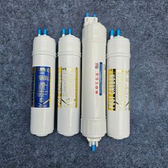 Combo 4 lõi lọc nước Hàn Quốc- Sử dụng thay thế cho cây lọc nước nóng lạnh sử dụng Màng Ro.