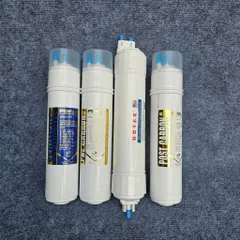Combo 4 lõi lọc nước Hàn Quốc- Sử dụng thay thế cho cây lọc nước nóng lạnh sử dụng Màng Ro.