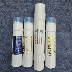 Combo 4 lõi lọc nước Hàn Quốc- Sử dụng thay thế cho cây lọc nước nóng lạnh sử dụng Màng Ro.