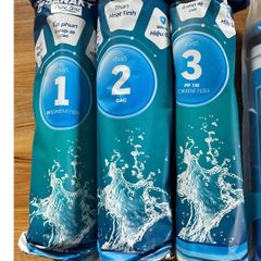 Combo 3 Lõi Lọc 123 Sanaky - Hàng chính hãng - Lọc thô bảo vệ màng RO