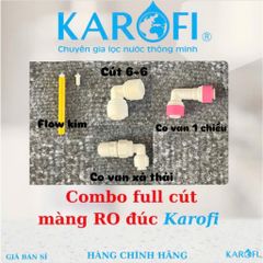 Co van xả thải Karofi - 2 đầu kết nối dây 6 - Đời 2024 không lưới chống nứt - Hàng chính hãng karofi