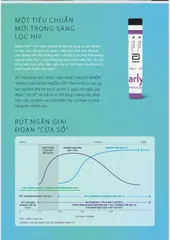 Que thử HIV Early Determine Combo - Phát hiện sớm HIV sau 14 ngày, độ nhạy cao, sản phẩm của Abbott, dễ sử dụng.
